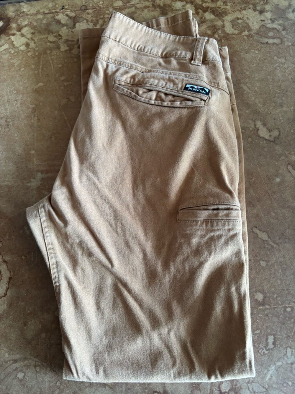 KAVU Men's Tan Casual Pants (36)